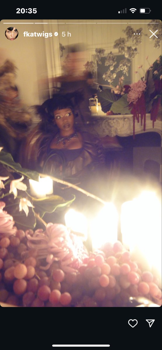 shinigamind's tweet photo. THEODORA DANS LA STORY DE FKA TWIGS OMGGG MY TWO WORLDS COLLIDING https://t.co/ZY0AIxk15u