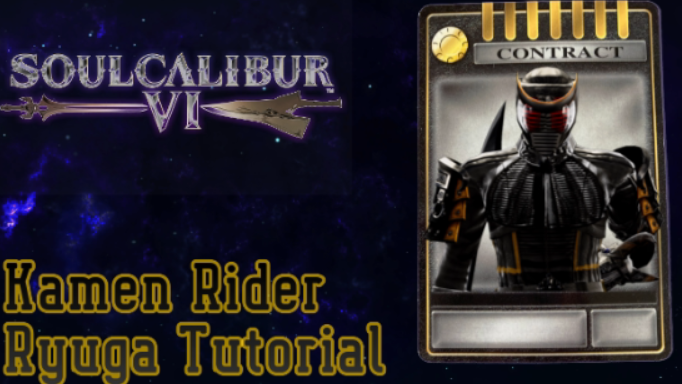 DrCreateacasYT's tweet photo. Soul Calibur 6 Kamen Rider Ryuga Tutorial https://t.co/qWJ18lXYjt via @YouTube https://t.co/AueXgYVV55