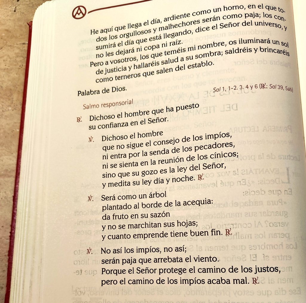 El final de la primera lectura y el salmo de hoy dejan claras muchas cosas.