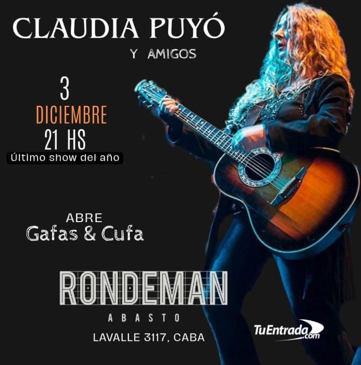 Queridos amigos, los esperamos el 3 de diciembre en Rondeman  abasto