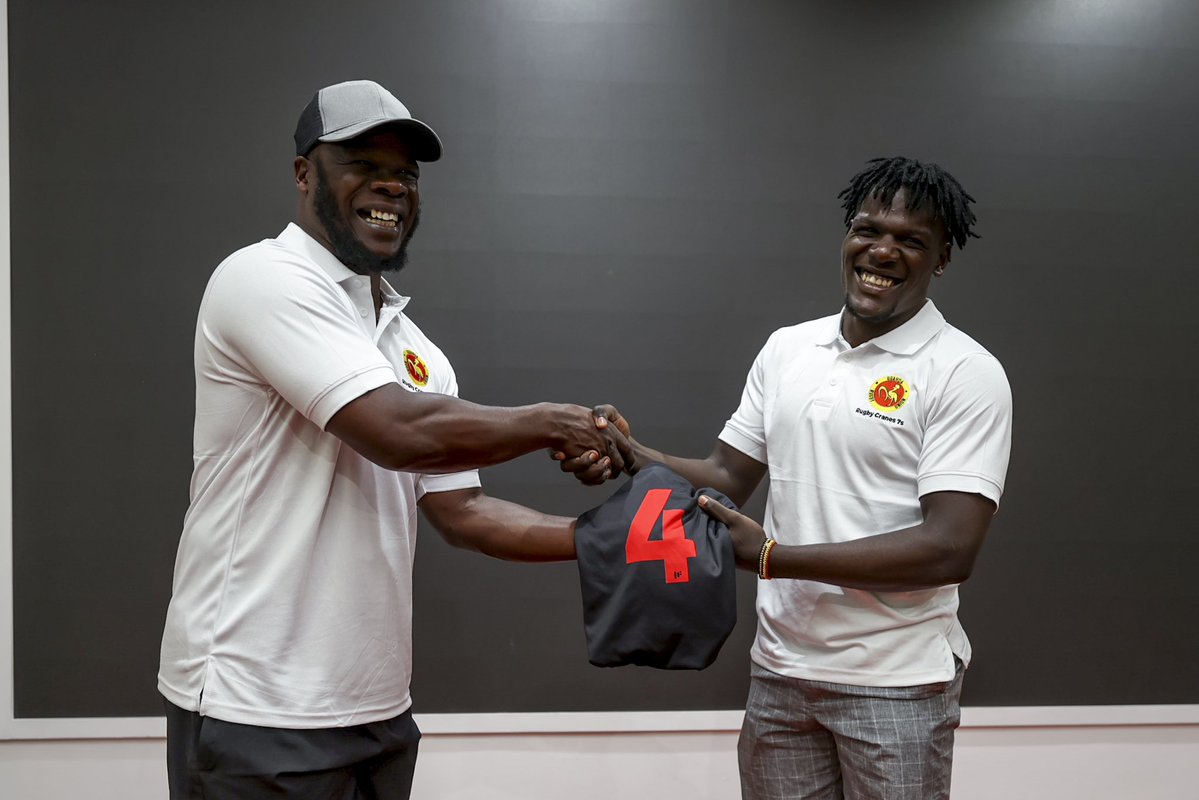 piratesrugbyUG's tweet image. Jersey handover complete ✅

#Safari7s ll #SupportRugbyCranes7s
