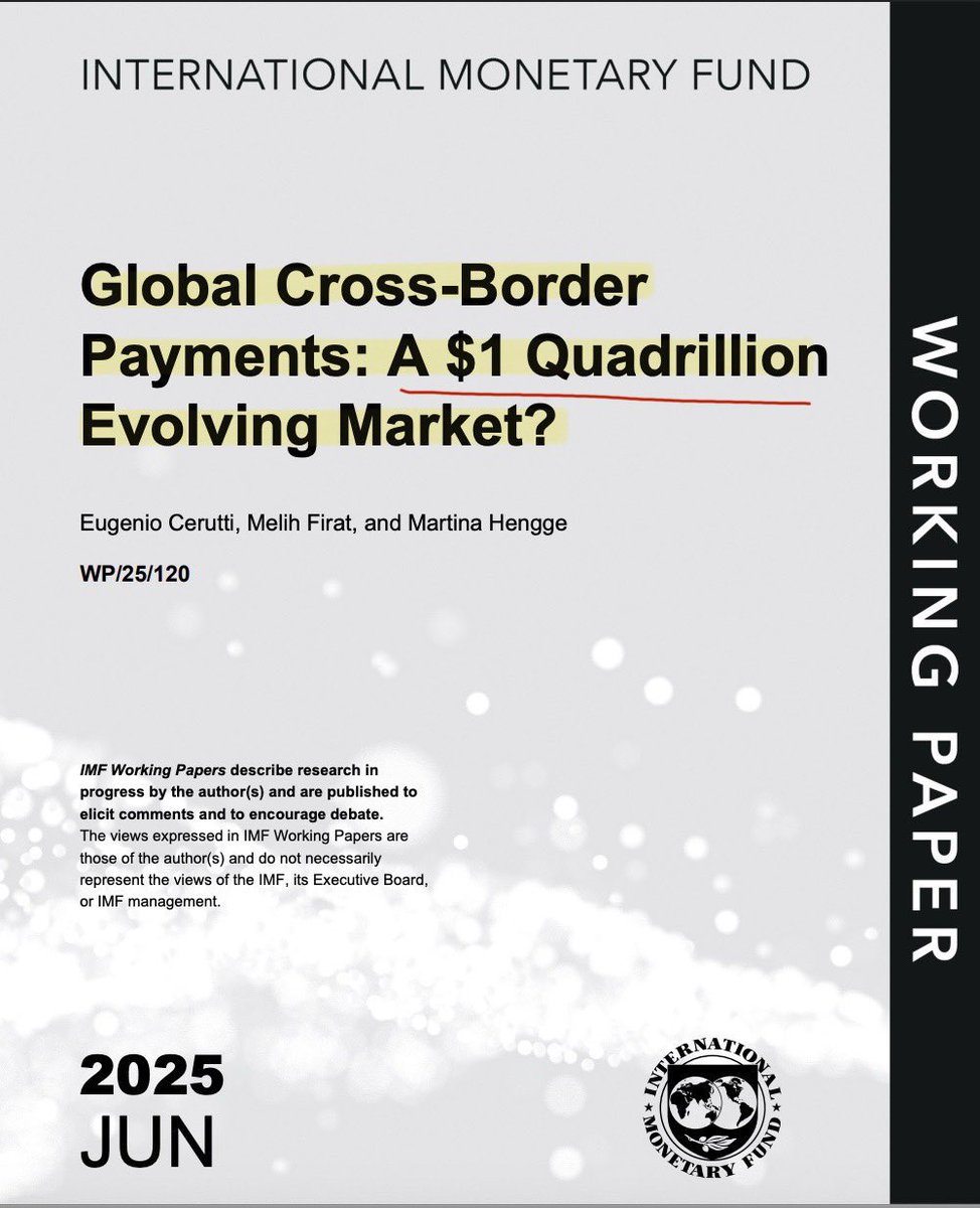 unknowDLT's tweet image. 1 Quadrillion opportunity.

Cross-Border Payments -&amp;gt; XRP