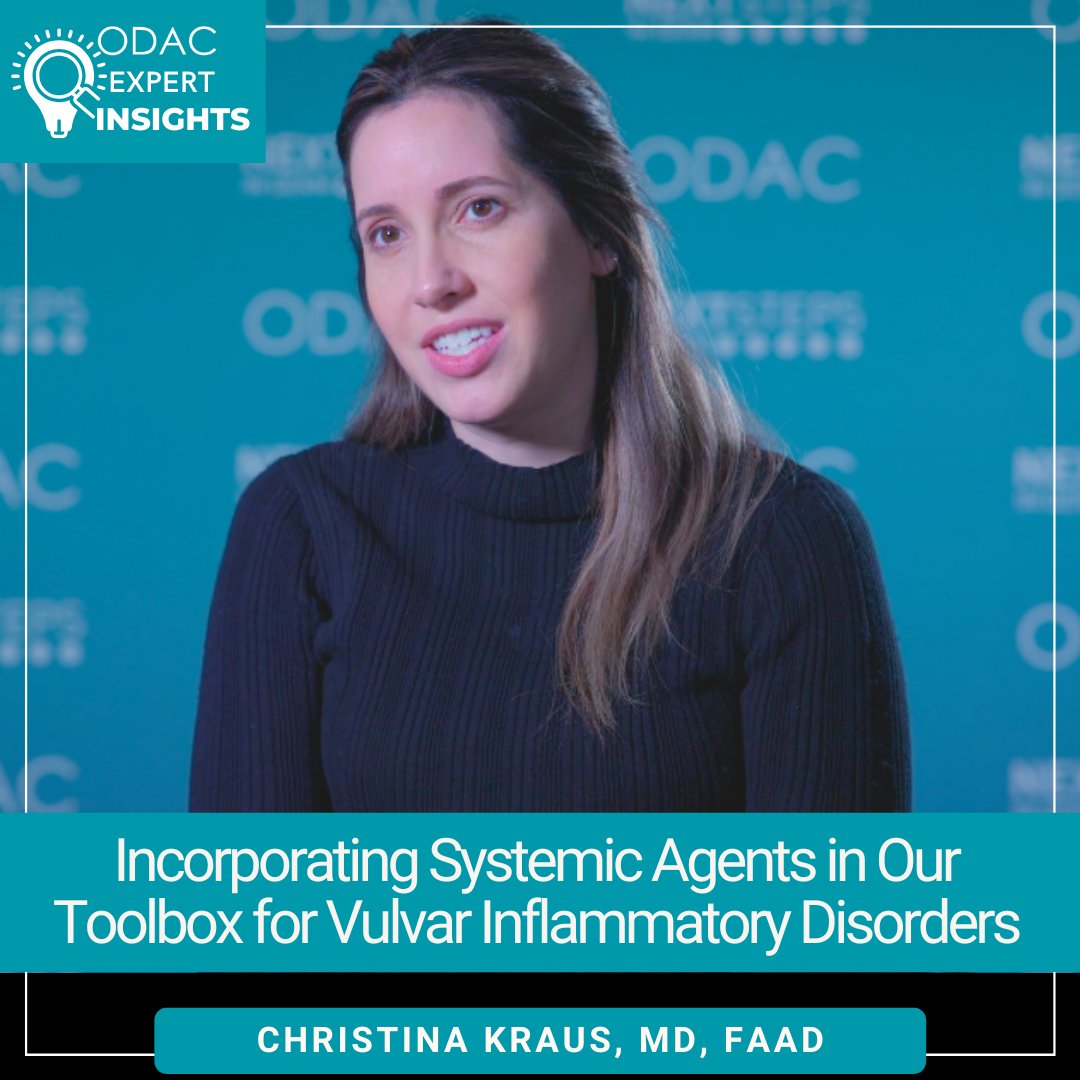 New video: Dr. Christina Kraus (UC Irvine) for Next Steps in Derm x ODAC — early treatment, systemic options, and long‑term care to reduce scarring in lichen sclerosus &amp; lichen planus. 

Watch here ow.ly/xxaH50X9omc and tag a colleague.