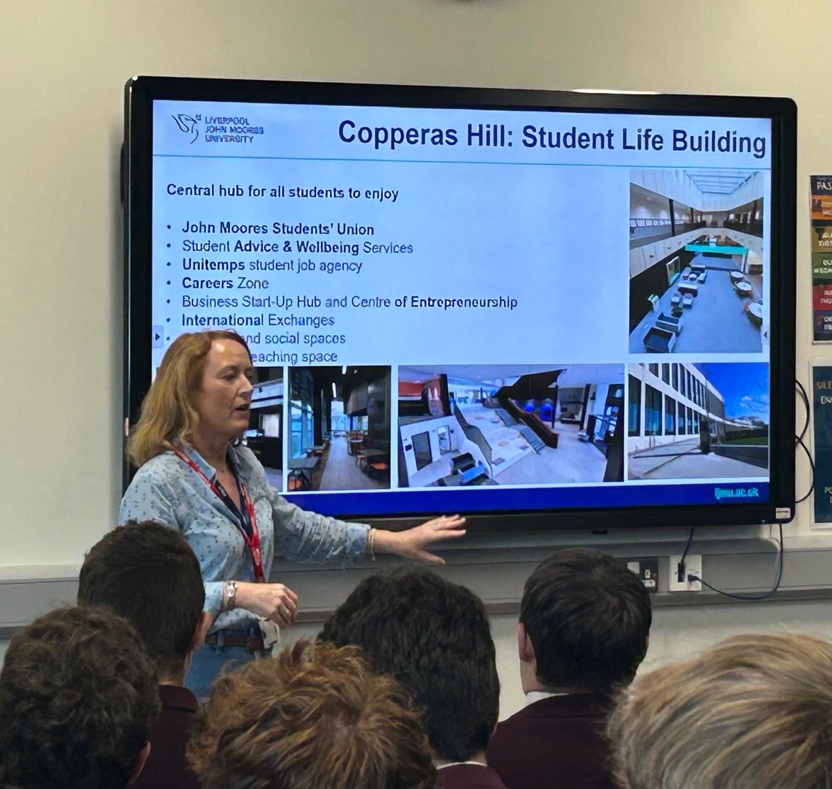 A big thank you to Liverpool John Moores University for giving our Year 14 students a valuable insight into university decision-making! 👏🏻 

#thefutureisfoyle 💫