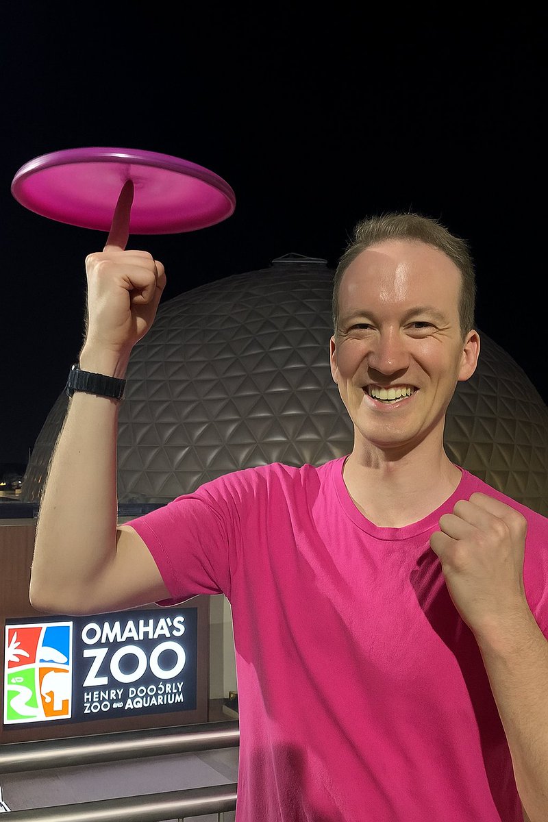 #SYITG tomorrow morning as Omaha's 2nd most famous #Dome is Q-Ing at <a href="/f3thedisco/">@f3thedisco</a> back at Westside High School!
Come one, come all, and watch Dome do Dome things!
4:45 = warm-up 🏃‍♂️
5:15 = DISCO! 🥏
6:15 = Coffee ☕️
