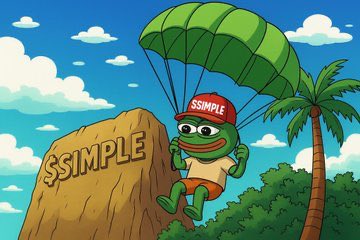 Khorls12's tweet image. Another day to tell y&apos;all that $SIMPLE is for y&apos;all $BNKR MFERs and @bankrbot believoor

Giving out 200k $Simple on this post
2 winners 

Like❤️
Repost ♻️
Comment: @bankrbot give me ta on $Simple 

Make sure you are following @WankrBase