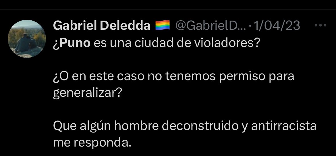Acusar de violadores a una región, es peor que “joder”