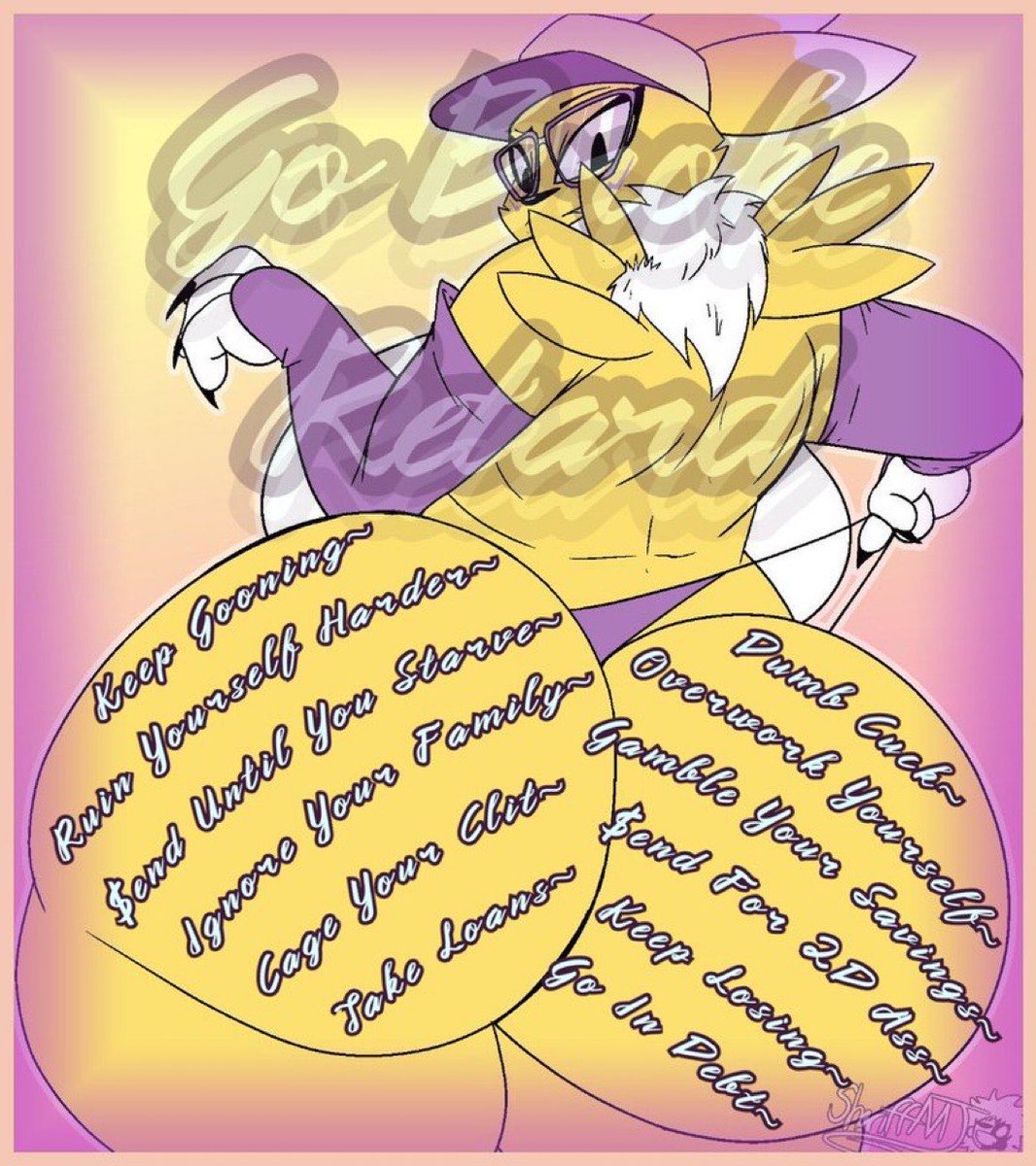 RXNAFXNDOM's tweet image. More. More.
More. More.
More. More.

Get in my DMs and feed me more cash and praise, simps. 💸💛💸

findom 2dfd 2dfindom furryfindom furry2dfd