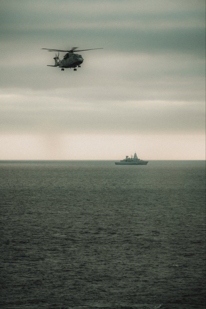 Day 1 of flying operations onboard HNLMS Johan de Witt, smooth integration and strong teamwork. A great start to the detachment 💪 #WeAre846 #NATO #StrongerTogether