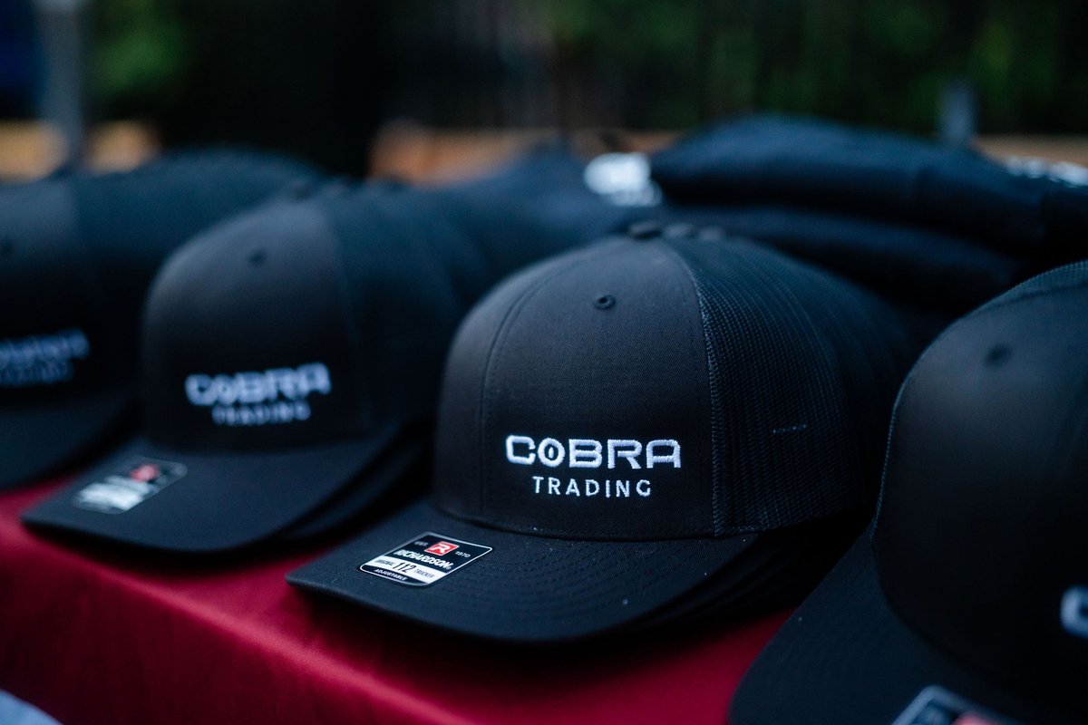 cobra_trading's tweet image. 📷 Cobra Trading Giveaway Alert! 📷

We're giving away 50 of these stylish Cobra Trading hats to our awesome X community! Want one? Here's how to enter:

📷 Follow @Cobra_Trading
📷 Like &amp;amp; Retweet this post

18+, US residents only.

#CobraTrading #Giveaway #StockMarket