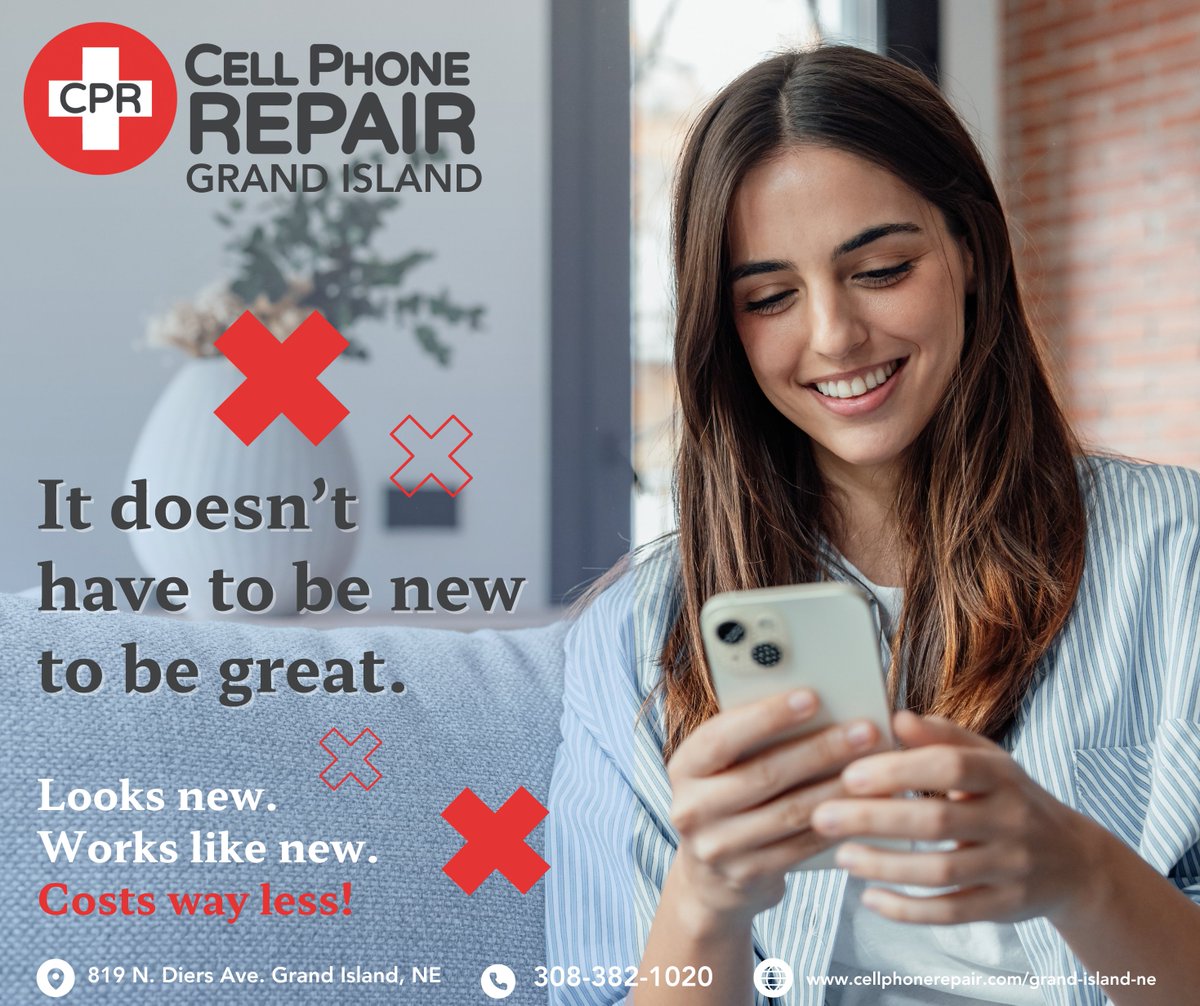 📱Looks like new. Works like new. Costs way less.