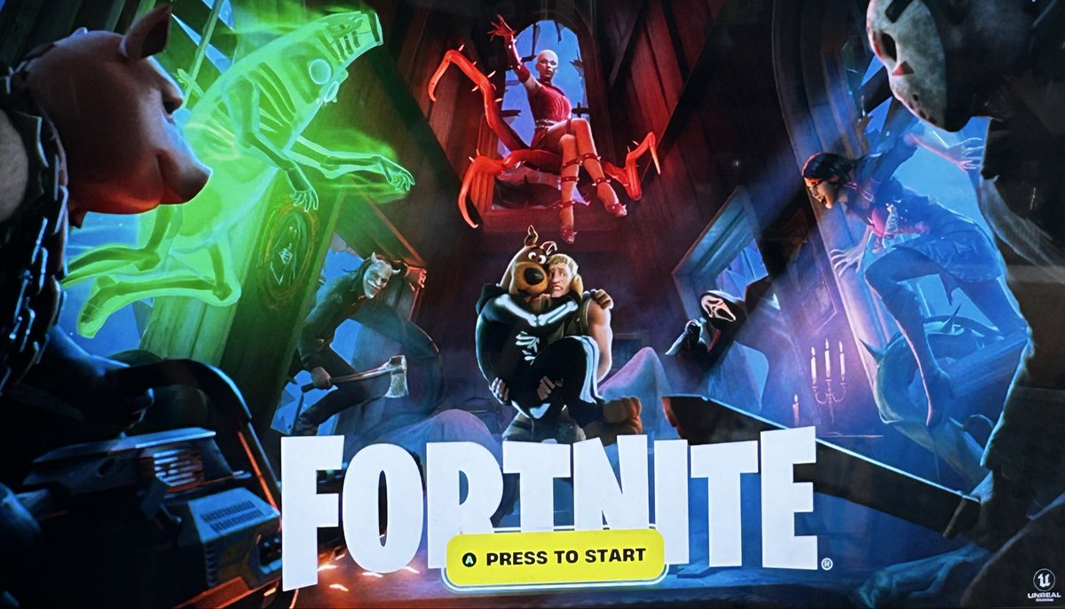 andrewlainesays's tweet image. Okay, look, @FortniteStatus @Fortnite @TimSweeneyEpic — I get it, it’s Fortnitemares season, but was this splash screen really necessary for people whose kids are just playing Lego? Would it be too hard to have some setting in parental controls to put an alternative screen? 🤷♂️
