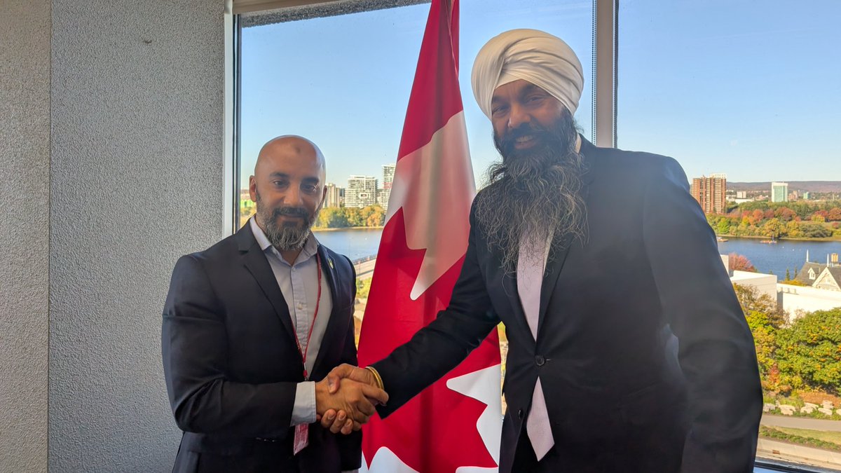 randeepssarai's tweet image. The immediate and unimpeded flow of humanitarian aid must reach those suffering in Gaza. With @IRCanada CEO @TufailH, we discussed the dire needs across Palestine and how we can work together to ensure urgent aid reaches the most vulnerable.