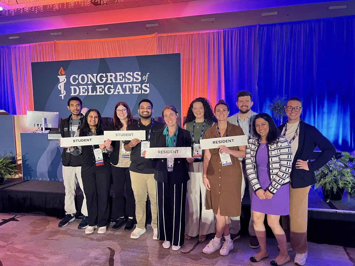 DerekSouthwick's tweet image. Heading home from Anaheim after an inspiring week at #AAFPFMX and the Congress of Delegates.
Grateful to begin my term as Resident Director on the @aafp Board of Directors and excited for what’s ahead in family medicine. #FamilyMedicine #Leadership