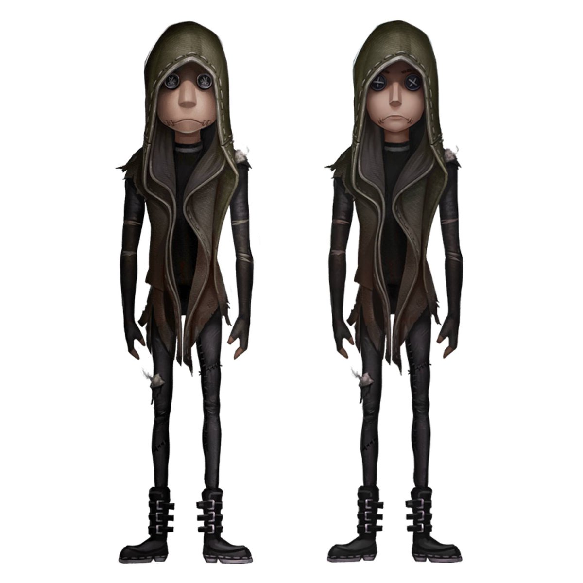 idvlogic's tweet photo. [ Character Optimization ]

For those who probably don't know, last year, in the interface of the Beginner's Event in-game, the default model of the Mercenary was updated. This optimization is still there and has been around for a while, because it first appeared in an official Japanese cosplay mode artbook in 2021, and was later shown at an official Japanese Sanrio exhibition in 2025. But for some reason, it has never been implemented, but it could be implemented in the next batch of optimized characters.