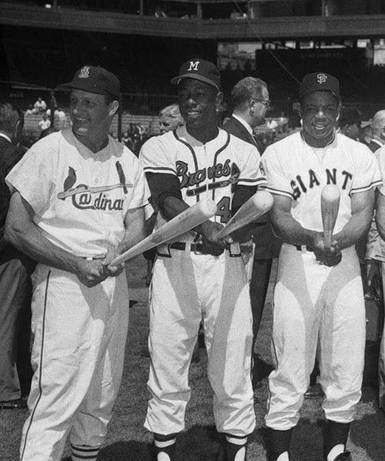 Stan The Man, Hammering Hank and The Say Hey Kid.