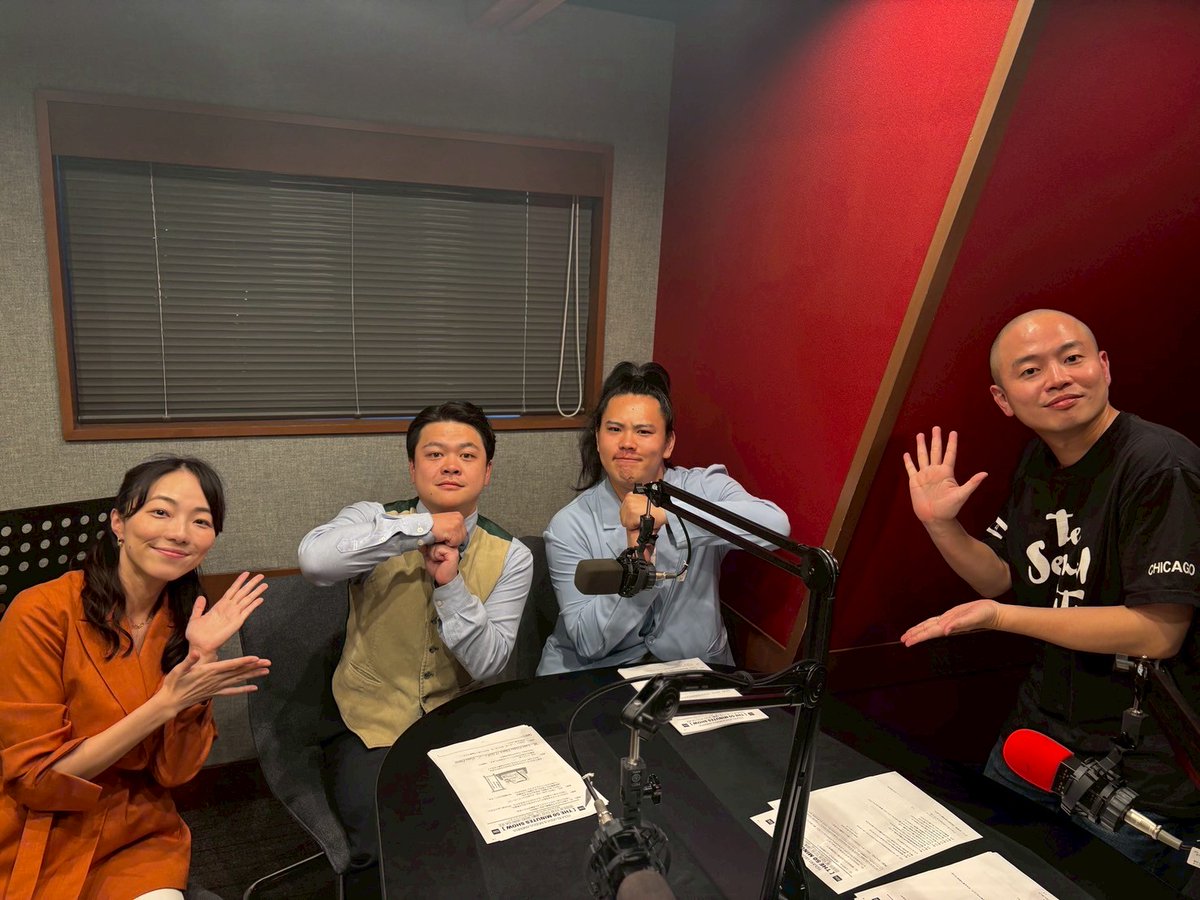 50MINUTESSHOW's tweet image. #ウォーターズ のお二人に
（@tamahito_waters @waterstoudao）

「きのこの健康機能」をテーマにしたネタを
披露していただきました🍄

ありがとうございました✨

📻radikoで聴く⬇️
radiko.jp/#!/live/INT

#ホクト #きのこ
#50ミニッツショー #interfm