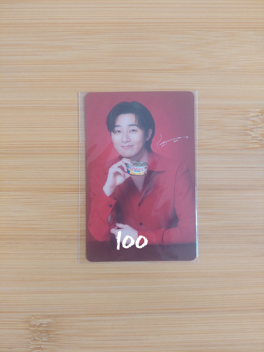WTS LFB PH
— park seo jun century tuna photocards
— prices in photo
— dop: 2 weeks max
⭕️ intl buyers w/ ph address