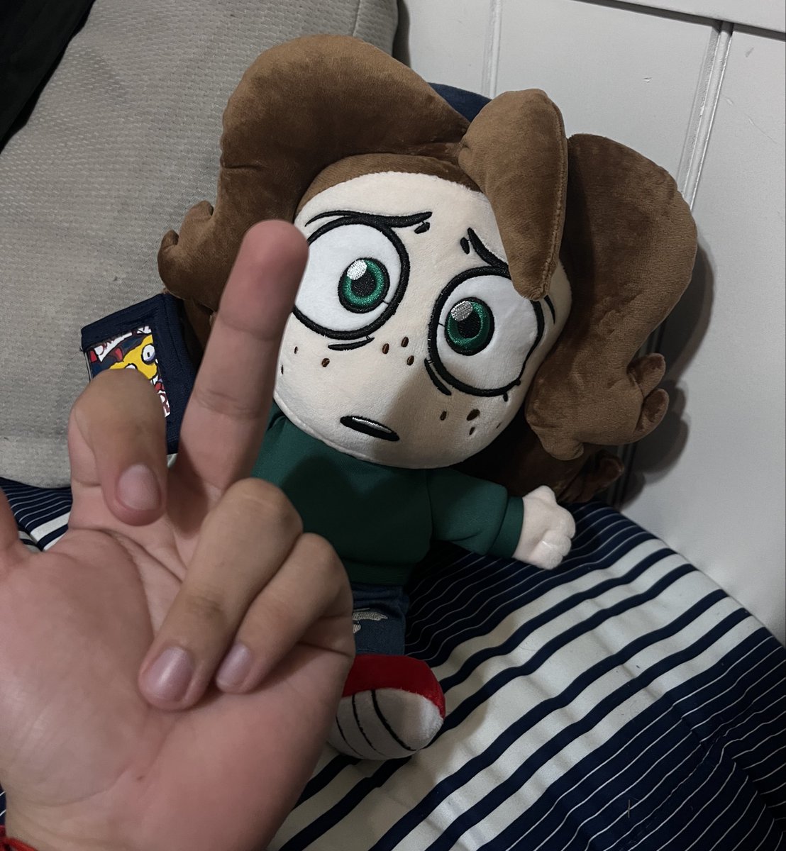 Took ages but she finally arrived, welcome home sara 💚#SRUAdventureIsle #sarataylorplush