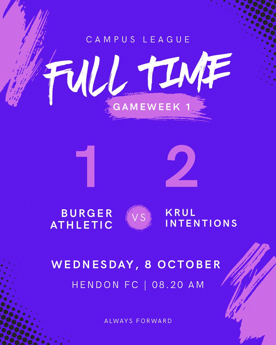 BurgerAthletic's tweet image. A decent display, onto next week 

#AlwaysForward #BAFC