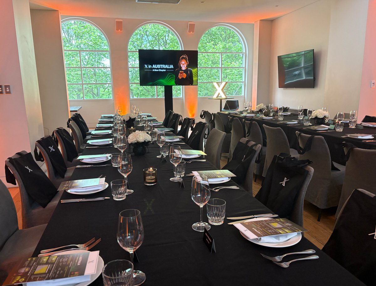 anguskeene's tweet image. A huge thank you to all our partners who attended our &apos;X in Australia - A New Chapter&apos; dinner last night. Excited for what&apos;s to come!