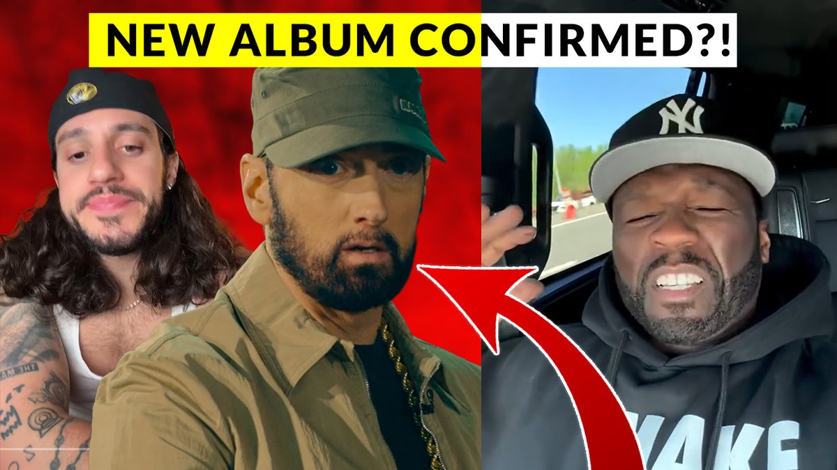 👀 CONFIRMATION of Eminem \u0026 50 Cent NEW Collab Album? Russ Backs Taylor  Swift Over 'Variants' BACKLASH. \, image size:1200x675
