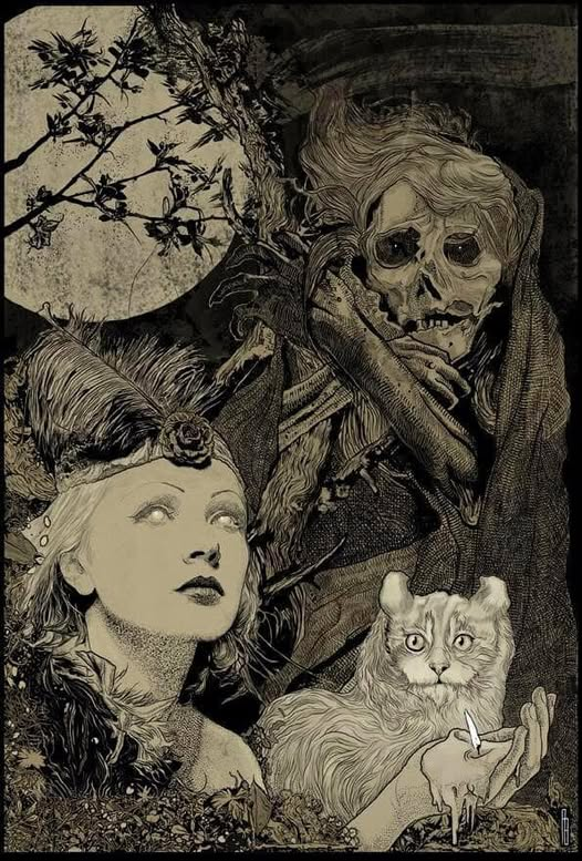 beautiful! Fog Weaver ~ Pencil, Ink &amp; Digital piece by Philipp Banken🖤