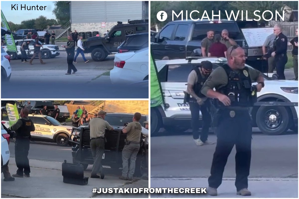 micahrwilson's tweet photo. NEW INFORMATION | #Killeen police and #Texas DPS troopers are looking for an armed suspect that shot at troopers, started a police chase and crashed before running into a neighborhood off Rancier Ave. on Fleetwood Drive.
https://t.co/8OqrPznLsL
#killeentx #JustAKidFromTheCreek https://t.co/JSFta9O03R