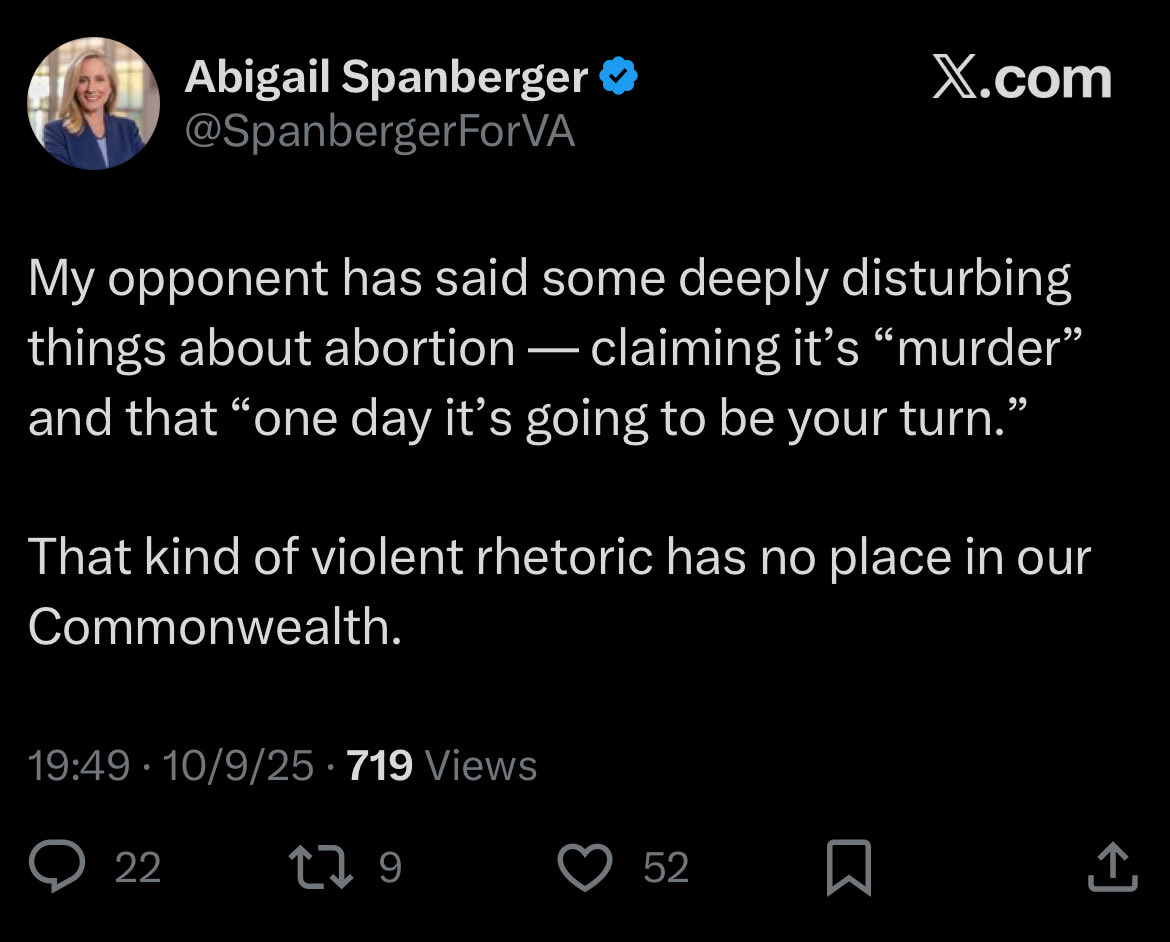 mokadoge's tweet image. Jay Jones proved Sears right.  Democrats’ refusal to value life and their willingness to murder unborn babies leads to dreaming of murdering political opponents, wanting their children dead, and seeking to defile Republican graves.

#scamberger