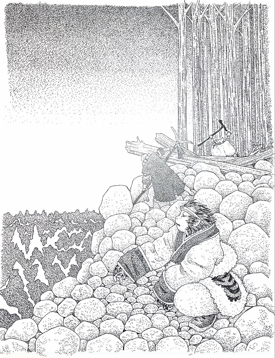 【原画】『片瞑り』 Yo on X