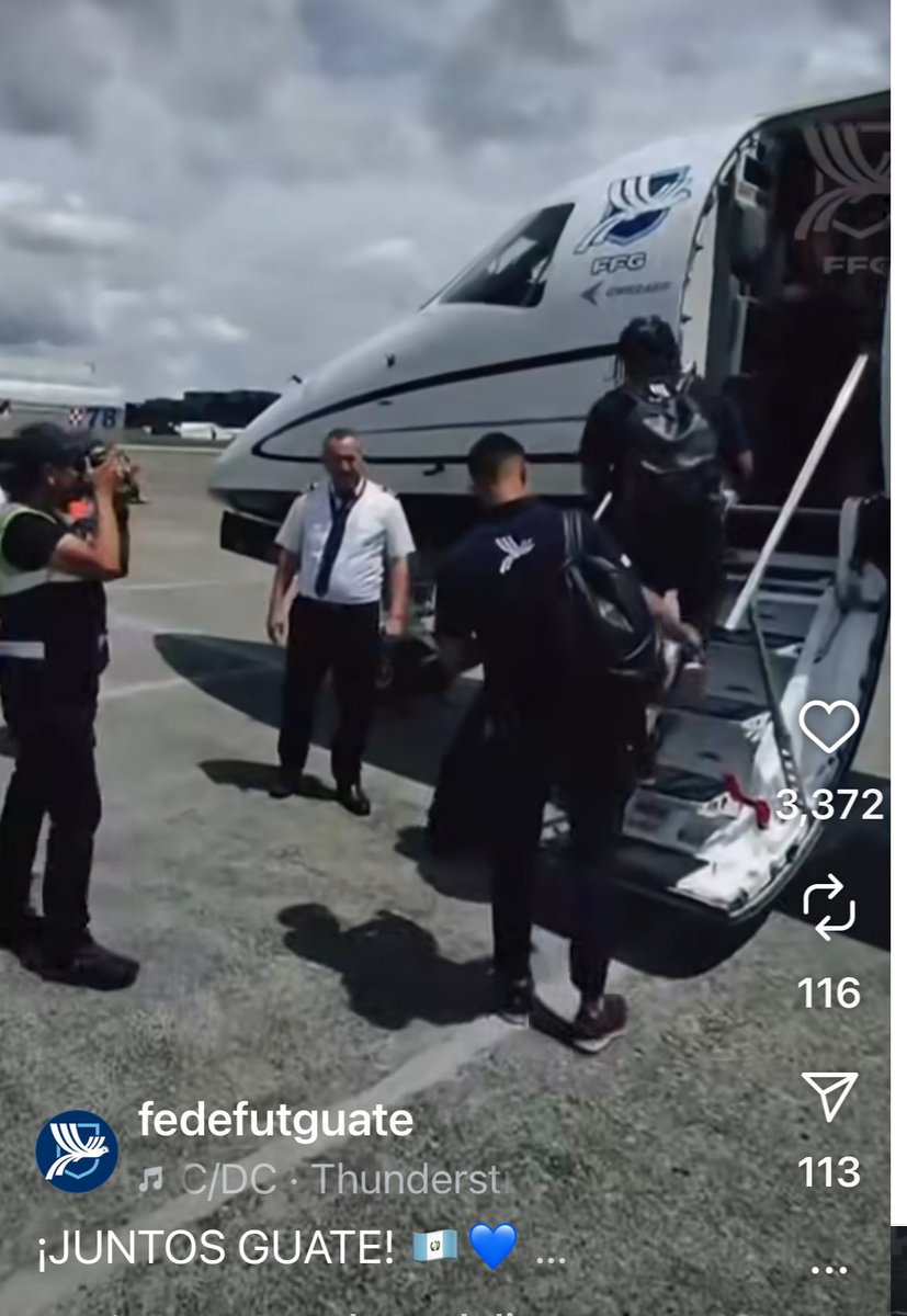 La <a href="/fedefut_oficial/">FFG🇬🇹</a> tiene un avión??