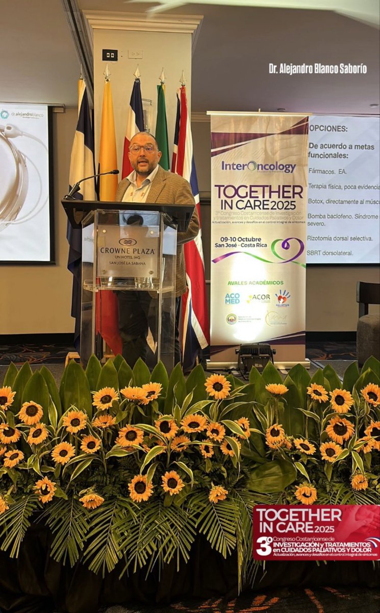 ☢️Radioterapia Paliativa en Together in Care 🇨🇷

Radioterapia para enfermedad benigna ¿es posible en desórdenes osteodegenerativos?
🎤Dr Julio Argüello

Radiocirugía en dolor oncológico refractario 
🎤Dra Tatiana Soto

Radiocirugía en espasticidad y dolor
🎤Dr. Alejandro Blanco