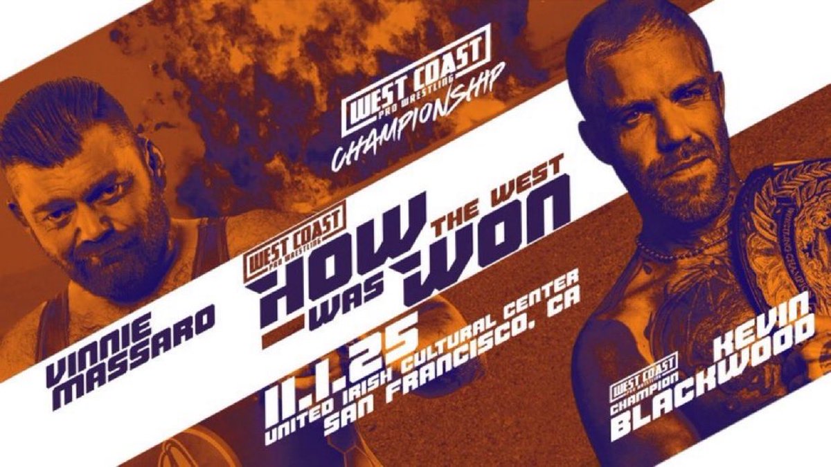 WCProOfficial's tweet image. ICYMI!!!!

West Coast Pro World Championship Match 

Kevin Blackwood (c) vs. Vinnie Massaro

Gabe Kidd vs. Karl Fredericks

Willow Nightingale vs. Maya World

AJ Gray vs. Mad Dog Connelly!

How The West Was One - The 7 Year Anniversary Show

Tickets:
$35 - GA
$55 - Front Row
$110…