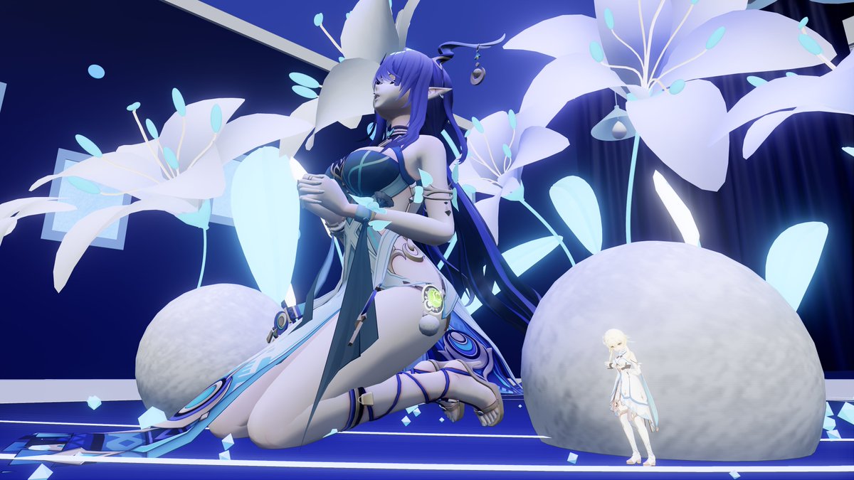 Afflicted by an odd debuff upon entering Nod-Krai, Lumine sought out the aid of Lauma and the Frostmoon Scions to revert it. But what's Lauma's praying for? And why is the debuff getting stronger...?

#sizetwitter
#giantess