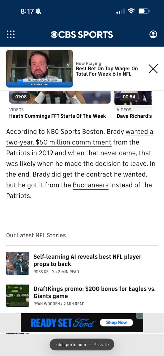 It is shocking there are still people out there who are such casuals they do not realize brady left because of money…. Sad that there are people this low iq in society