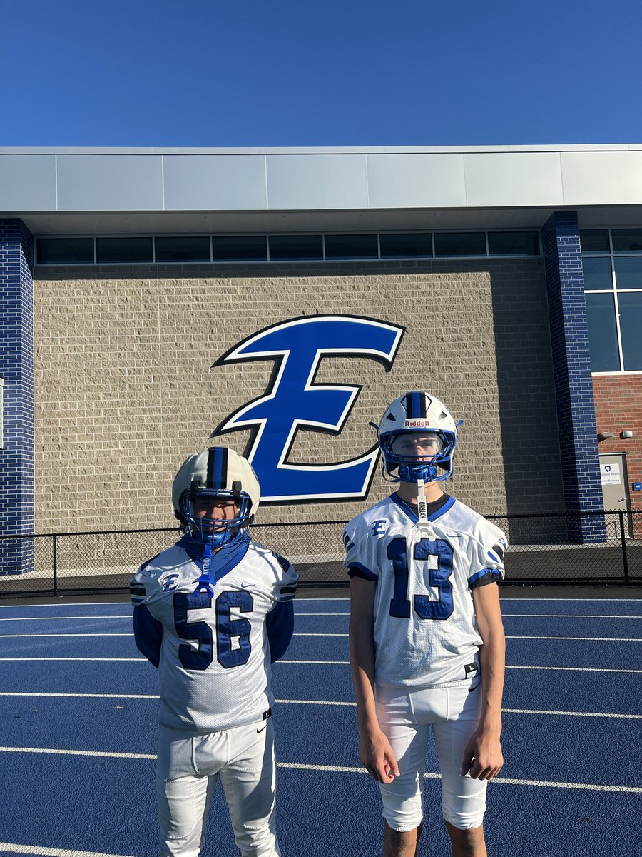 Gavin Spade &amp; Kolton Eckinger are your Week 8 Scout Team Players of the Week!  Their hard work has the team ready to take on CV tomorrow night!  #AboveTheLine #ETownFootball #FridayNightLights
