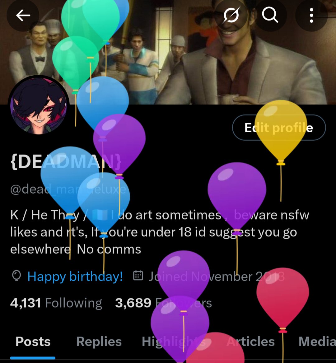 In this house we post balloons at 1am