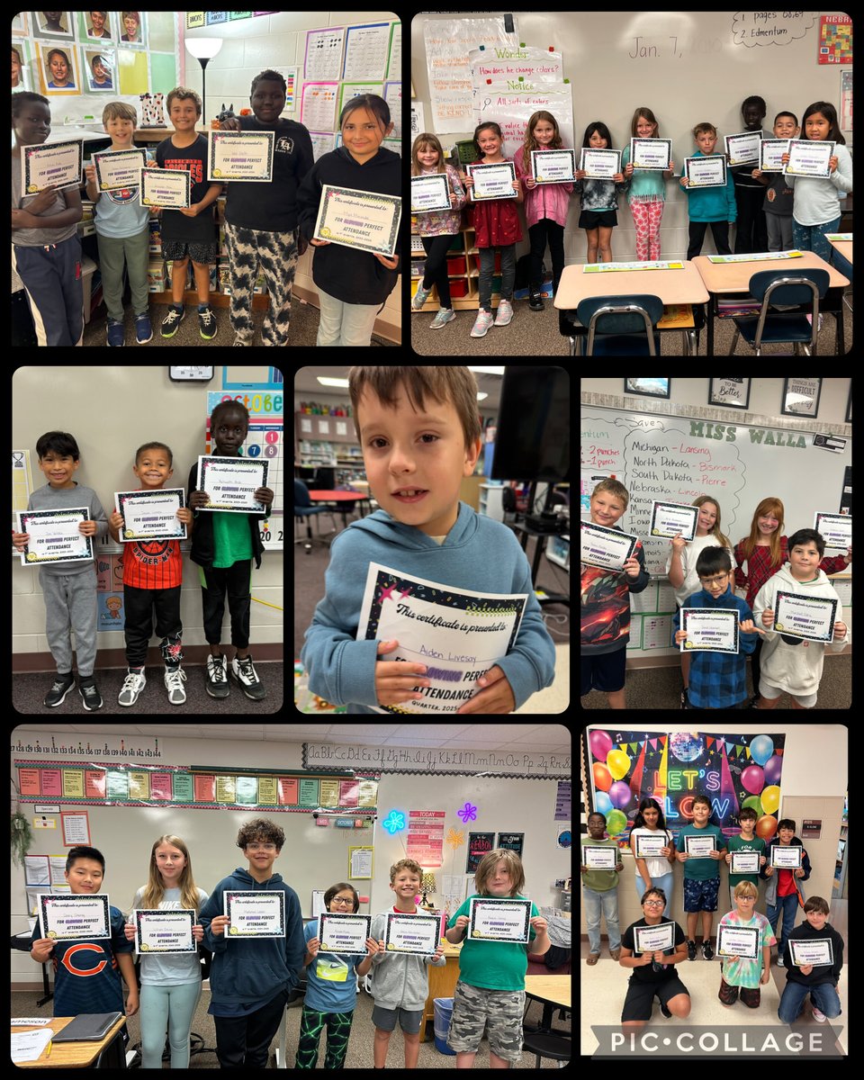 🎉👏 Shoutout to our 1st Quarter Perfect Attendance students! Your dedication shows that attendance matters, and it makes a difference. 🌟#TSwildcats1 #bpsne