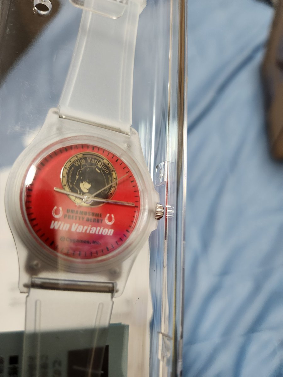 BOSS×ウマ娘　オリジナル腕時計　ウインバリアシオンwin variation Win Variation 腕時計 サントリー BOSS × ウマ娘 BOSS×ウマ娘