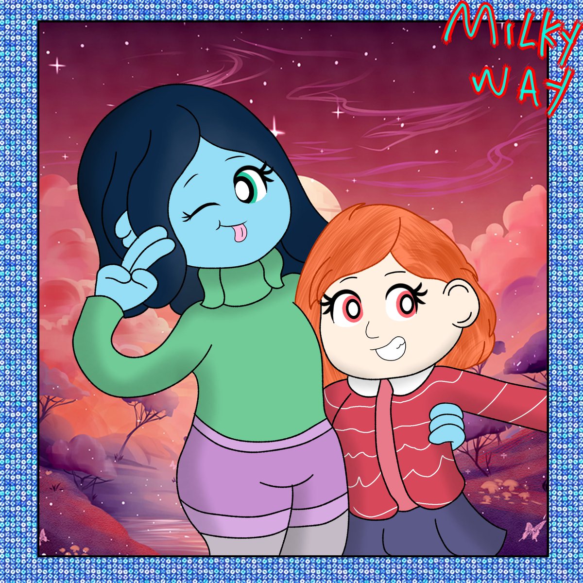 MilkyWayGillman's tweet image. Hey Guys 
Long time no see 🥺
Time to end the war between turning red and ruby gillman fans

#rubygillman 
#RubyGillman #RubyGillmanfanart  
#RubyGillmanTeenageKraken
#TurningRed