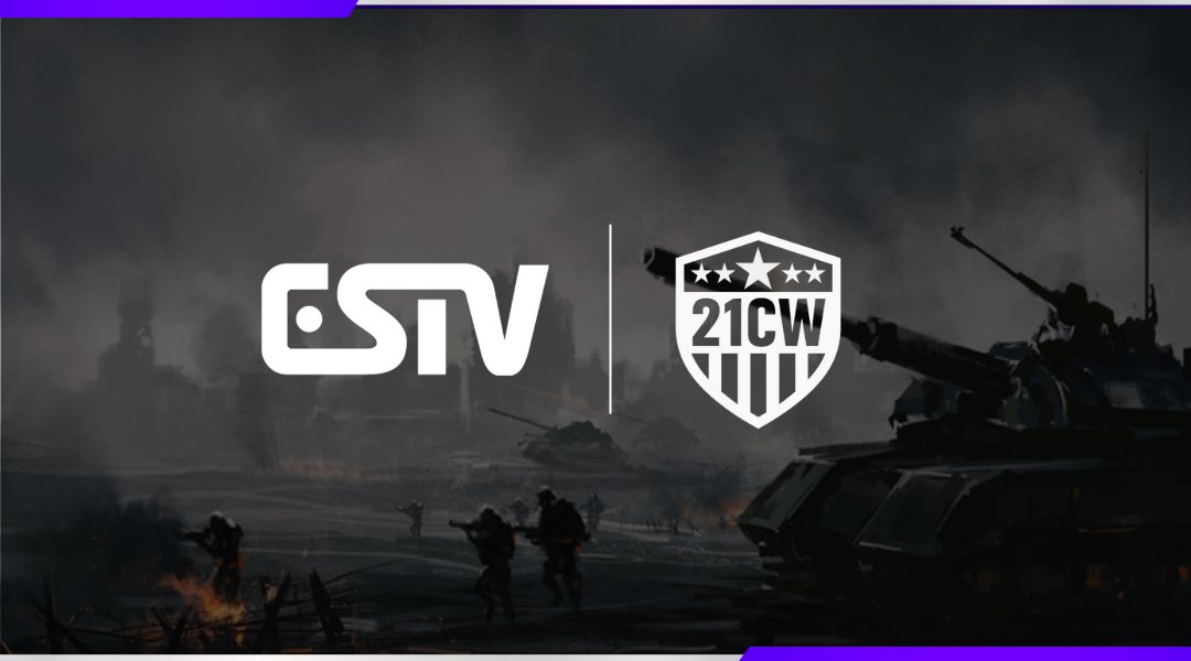 Squad Up! <a href="/estvesportstv/">ESTV - Esports TV</a> is excited to partner with
<a href="/21CWBF/">21CW The Battlefield League</a> to carry VODs, lives, and tournament fire!   

🎮To get in the action, visit 21cw.gg or join-up at 21CW discord.gg/21cw 

#esports #battlefield #battlefieldleague #discord