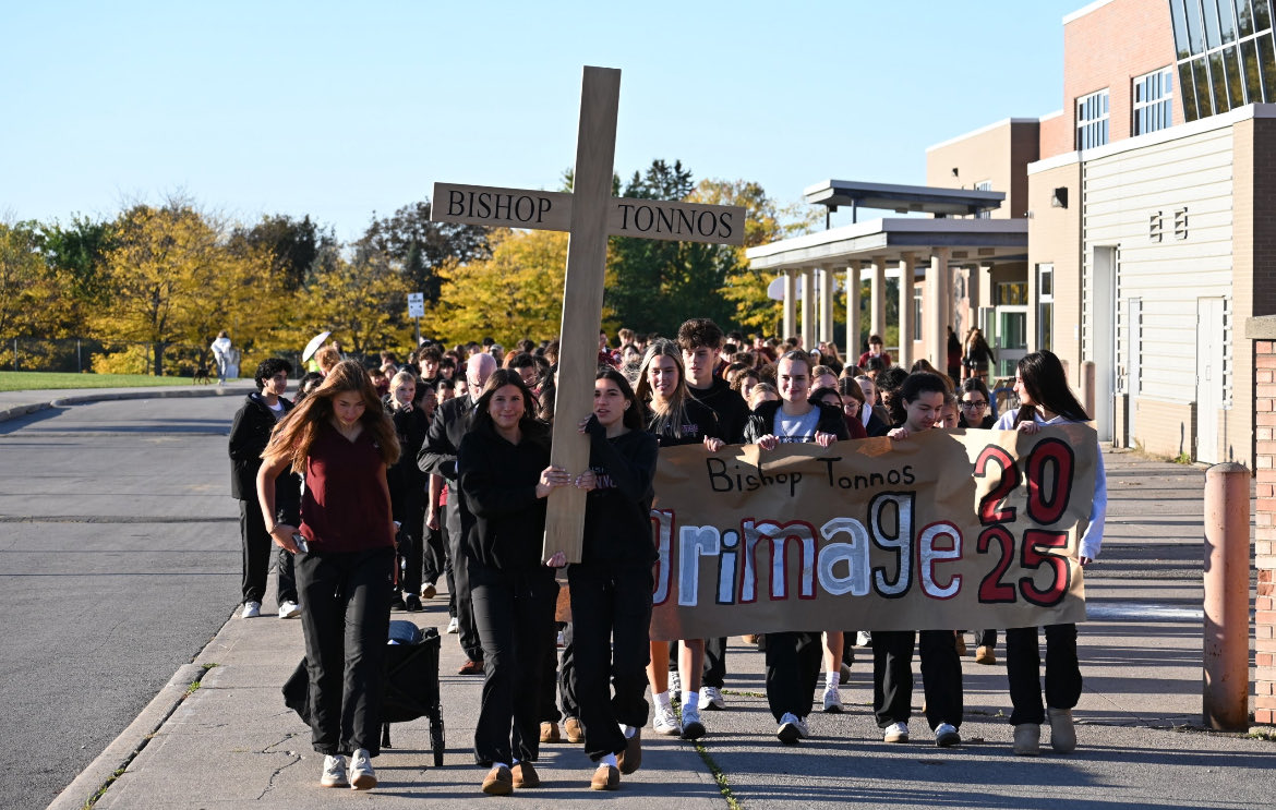 On Wednesday our senior students led BT’s school based pilgrimage as Pilgrims of Hope