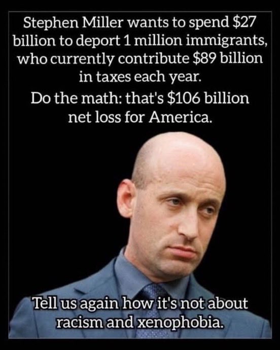 CaraMia200's tweet photo. Not a big fan of people talking to camera w/ their P.O.V. on what we’ve just heard for ourselves.

This was #StevenMiller’s overreach on live TV.
His cowardice froze him.
As seminal as ‘alternative facts’ Conway moment, from Trump’s 1st term. #USAcrises #NoKings #TrumpCatastrophe https://t.co/oILnDmxfOP