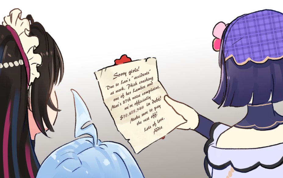 AegisLink_GL's tweet image. ⚜️REM:NANT comic [2/3]⚜️
Narrator-san: &quot;The girls discover their villain league vault is completely empty—and they&apos;re deep in debt! What will they do?&quot;