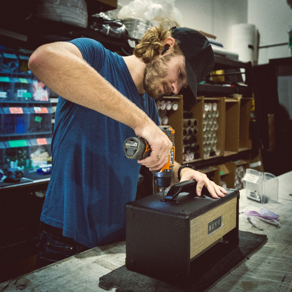 Working away to get the new D20 MK2 and JL out to everyone! Who's picked one up? What do you think so far?

---

#revv #revvamps #revvpedals #madeincanada #ownthetone
