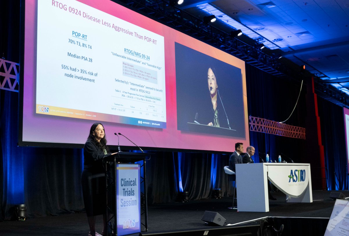 ASTRO_org's tweet image. Breakthroughs in radiation medicine start with clinical trials. Catch up on the key insights shared in the #ASTRO25 Clinical Trials session: ow.ly/QHW850X78PI