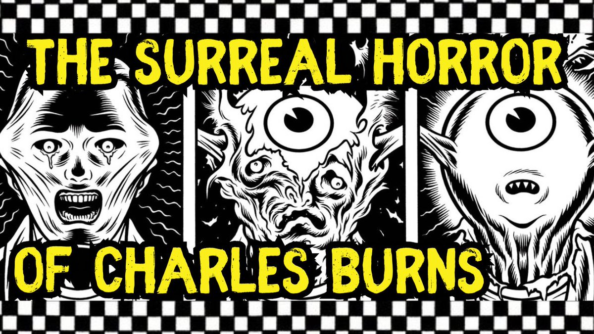 Today’s video is going there the surreal horror and beautifully grotesque artwork of Charles Burns! 

Featuring books from <a href="/fantagraphics/">Fantagraphics</a> &amp; <a href="/PantheonBooks/">Pantheon Books</a>!

Watch the video:
youtu.be/h8EsrkJuwpE?si…