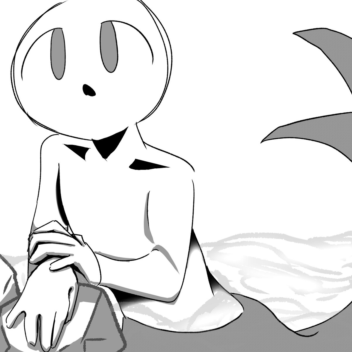 Moetemae_8's tweet photo. ドカ捏造らくがき
⚠️人魚化 https://t.co/lFjf4dodUP