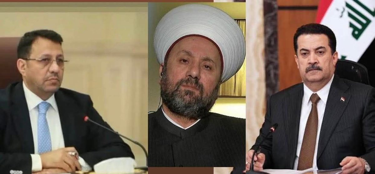 SulaimanALFAHD1's tweet image. #عاجل
ضياء الناصري يقدّم استقالته من مستشارية السوداني احتجاجاً على عودة رافع الرفاعي، ويرفع دعوى قضائية ضده بتهمة التحـ.ريض والخطاب الطائففي