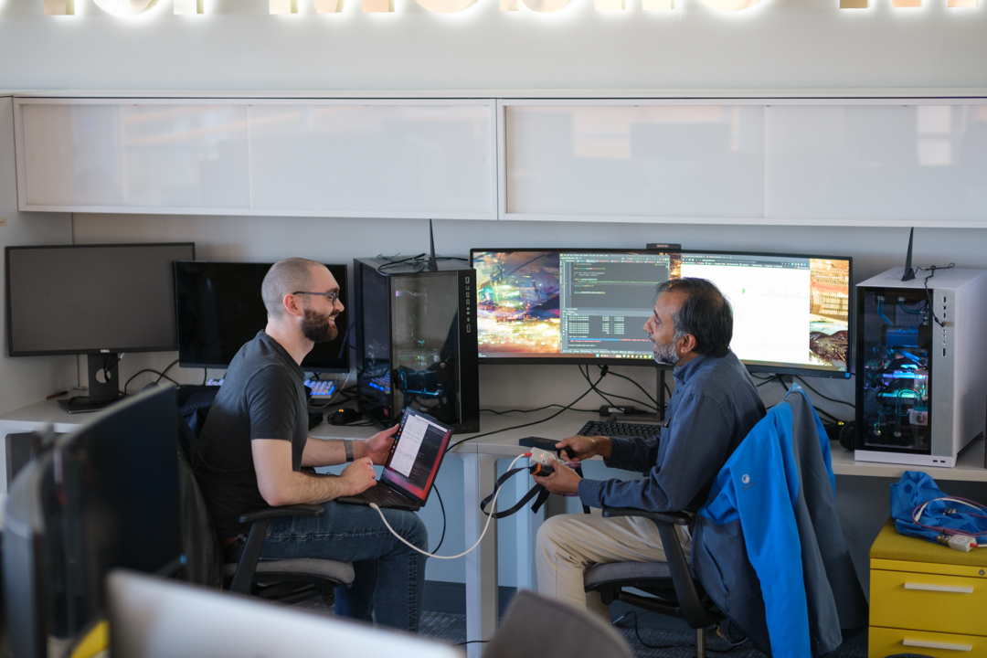 SheridanRIE's tweet image. We&apos;re celebrating Generator at Sheridan&apos;s Centre for Applied AI this #WorldAIWeek, a leader in applied research that leverages #AI to drive innovation with impact across sectors. Learn more about how CAAI is turning bold ideas into real-world solutions: bit.ly/3WhXxDz